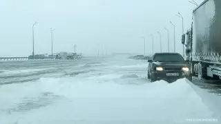 Ситуация на трассах в Акмолинской области: что известно к этому часу