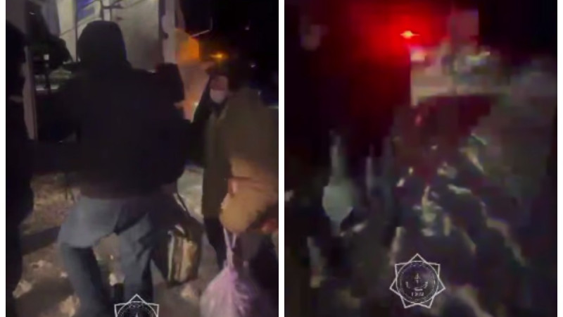 Кадры из видео: МЧС