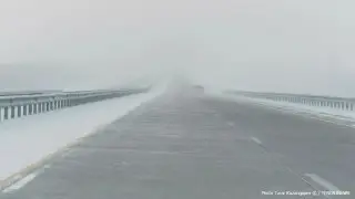 Участки автодорог закрыли в ряде регионов из-за сильного снегопада