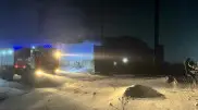 Котельная загорелась в Акмолинской области