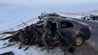 Три человека погибли в ДТП на трассе Алматы - Бишкек