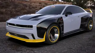 Батарейный Dodge Charger получил первый бодикит