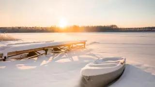 Поземка и 33-градусные морозы: погода в Казахстане на 7 февраля