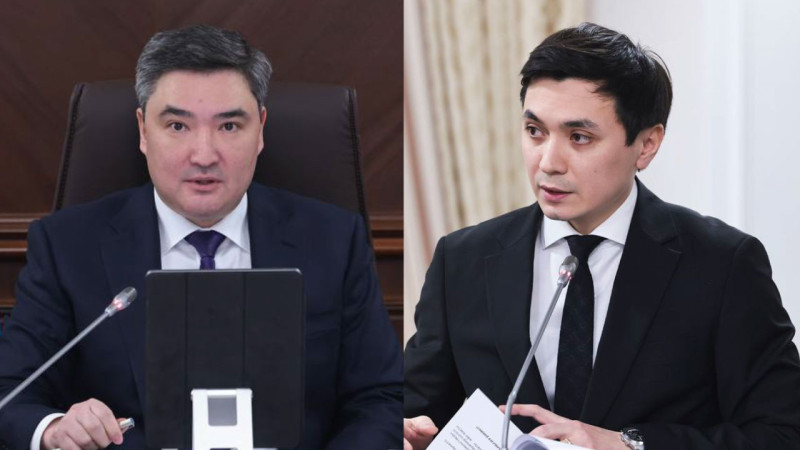 Олжас Бектенов, Дмитрий Мун. Фото:t.me/KZgovernment
