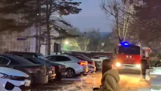 В Астане загорелся театр юного зрителя, три человека пострадали