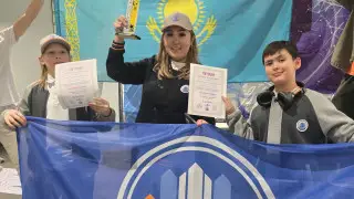 Казахстанские школьники покорили Америку