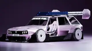 Peugeot 504 в стиле легендарной гонки: неузнаваемый ретро-концепт показали аудитории