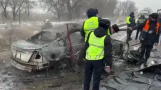 Четыре человека погибли в ДТП на трассе в Алматинской области