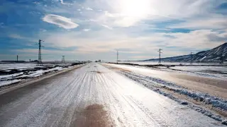 Движение ограничили на участке дороги в Мангистауской области