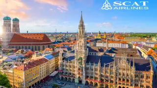 Прямой рейс из Шымкента в Мюнхен. Когда и по каким дням летать