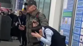 “Взорву все“: появилось новое видео с захватом заложницы в аэропорту Алматы