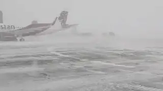 Какие авиарейсы задерживаются в аэропорту Астаны из-за метели