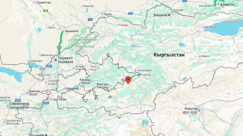 Скриншот Google Карты