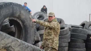 Пожар на шинном заводе: на место прибыл глава МЧС