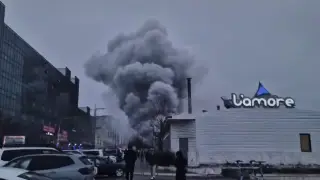 Половина прибрежного кафе сгорела в Актау