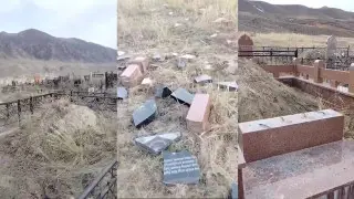 Скандал с осквернением кладбища: казахстанца задержали в Саты