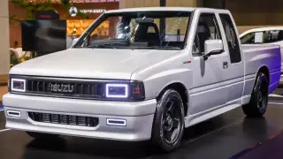 Isuzu показала необычный рестомод пикапа 80-х годов