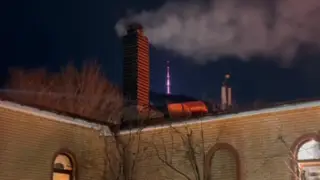 В Алматы загорелась столовая Paradise