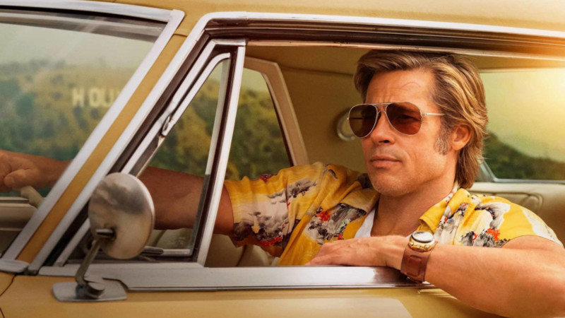 Кадр из фильма  "Однажды в… Голливуде"