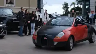 Безумец или гений? Блогер переделал дешевый Ford в Bugatti и поехал в Монако