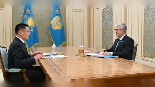 Токаев принял акима Павлодарской области