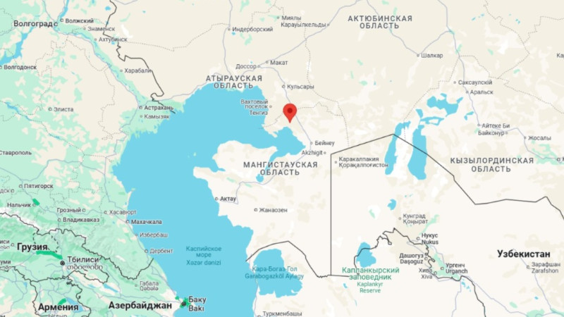 Скриншот Google Карты