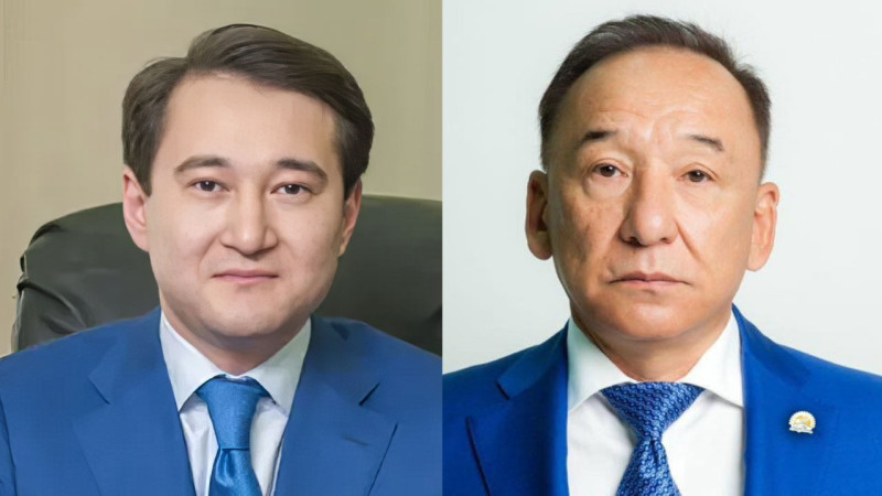 Нуржан Нурланов, Аргын Нигматулин. Фото: baiterek.gov.kz, gov.kz