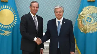 Токаев принял главу Chevron Майкла Уирта