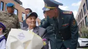 С вековым юбилеем поздравили ветерана войны в Алматы