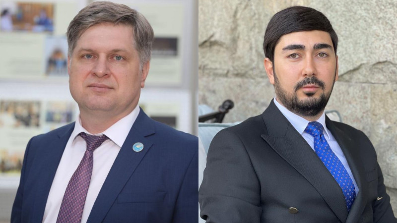 Дмитрий Останькович и Расул Ахметов. Фото:gov.kz/facebook.com
