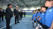Токаев встретился с юными спортсменами в Актау