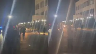 Появилось видео с места нападения на замакима Берденова