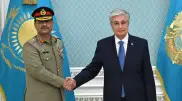Токаев принял в Акорде пакистанского генерала
