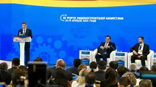 Олжас Бектенов зачитал приветственное слово Президента на Форуме машиностроителей Казахстана