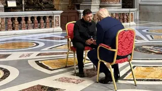 Зеленский раскрыл содержание разговора с Трампом на встрече в Ватикане