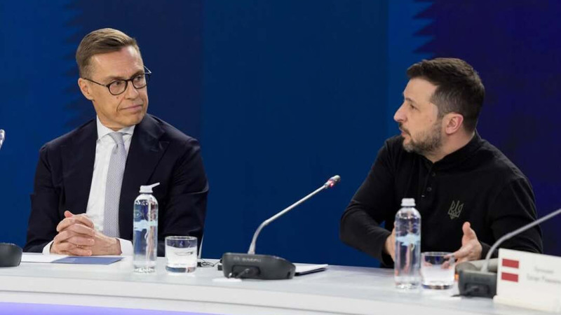 Президент Финляндии Александр Стубб и президент Украины Владимир Зеленский. ©️ instagram/alexstubb