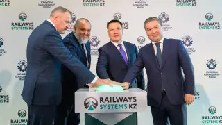 Железнодорожный холдинг Казахстана запустил новый завод и начал строить еще два