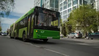 В Алматы озадачились “тайной“ неподвижного автобуса