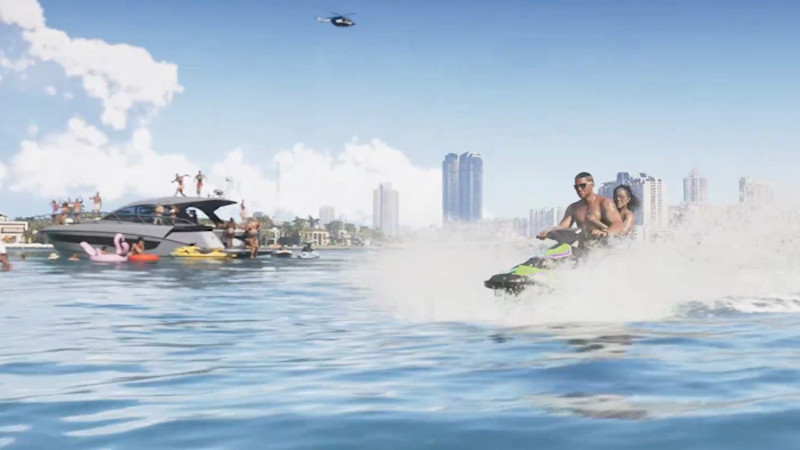 Кадры из трейлера GTA 6