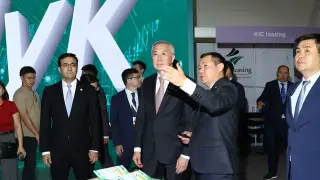 Товары казахстанского производства представили на выставке Ulttyq Ónim-2025