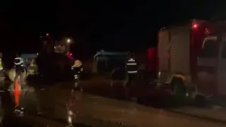 Участок автотрассы затопило в Мангистауской области