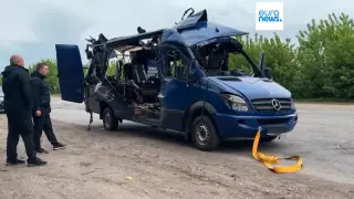 Девять человек погибли в результате удара российского БПЛА по автобусу в Украине