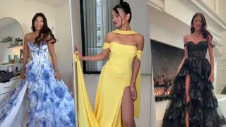 Роскошь, блеск и цветы: главные тренды выпускных платьев в 2025 году