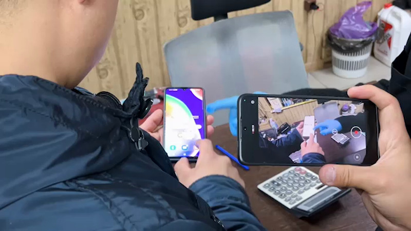 Кадры из видео