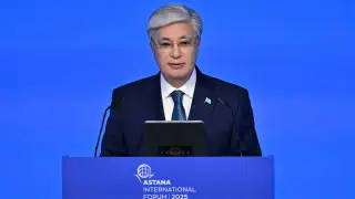 Токаев выступает на AIF 2025: прямая трансляция