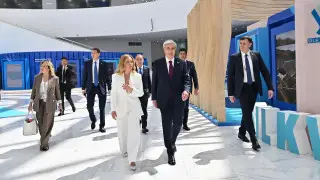 Токаев и Мелони приняли участие в Международном форуме Астана