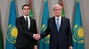 Токаев встретился с президентом Туркменистана