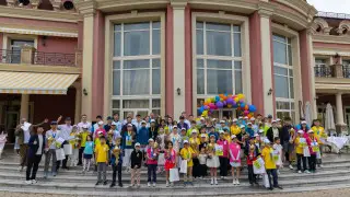 В Алматы открылся новый тренировочный корпус Детской академии гольфа