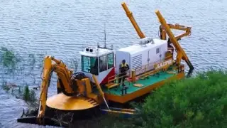 Водохранилище Астаны очищают впервые за 55 лет - работа займет 13 лет