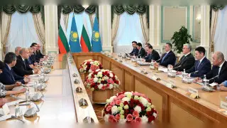 Что обсуждали президенты Казахстана и Болгарии на переговорах